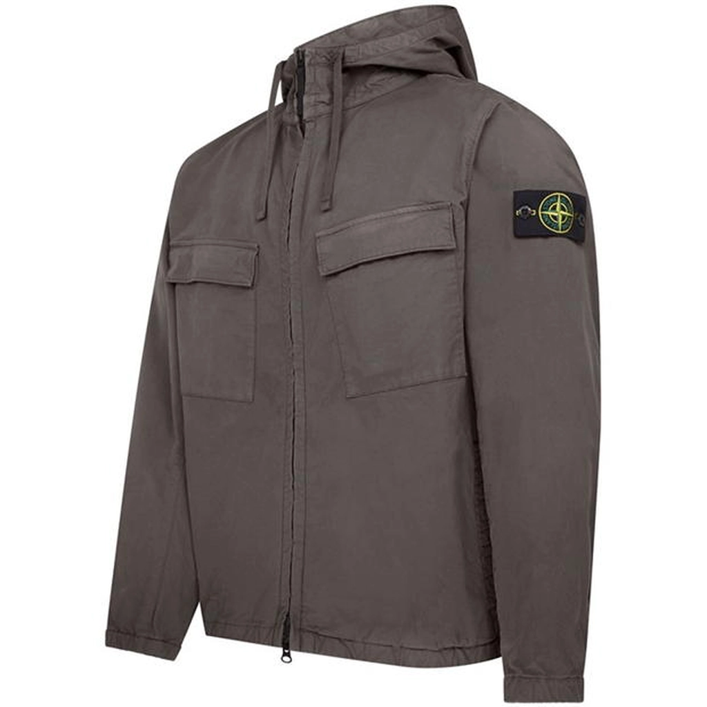 Stone Island Supima Cotton Twill Overshirt - Beige